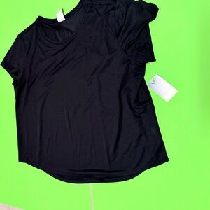 Women’s TekGear Xxl Black Mesh Workout Top